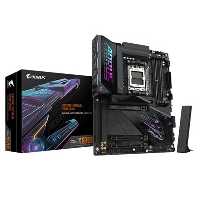 GIGABYTE X870E AORUS PRO X DDR5 8000Mhz HDMI/DP ATX AM5