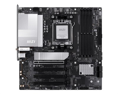 MSI PRO B850M-P WIFI DDR5 AM5 8200MHZ(OC) HDMI DP 3X M.2 USB 10GBS 5G LAN WI-FI 7 MATX