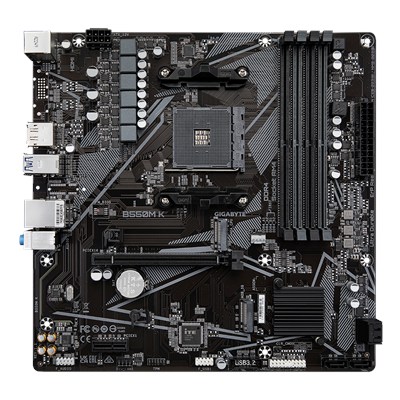 GIGABYTE B550M K DDR4 4733MHz(OC) HDMI M.2 DP mATX