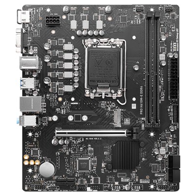 MSI PRO H610M-E DDR4 3200MHZ mATX 1700p