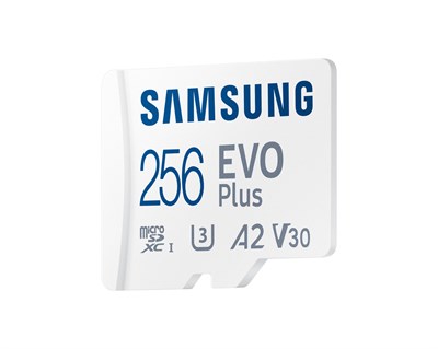 256GB SAMSUNG EVO PLUS MICROSDXC UHS-I U3 V30 A2 160MB/s MB-MC256SA/TR