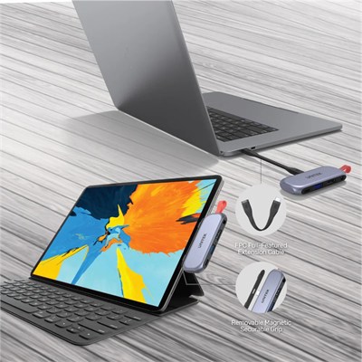 UNITEK USB-C 4 PORT UNIVERSAL DOCKING IPAD (D1070A)