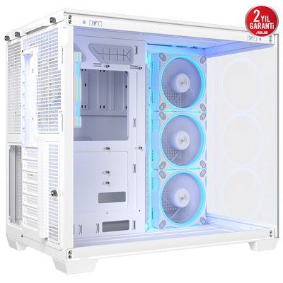 ASUS A32 PLUS M-ATX 3.2 GEN 2X1 TYPE C PORTU VE 360MM AIO CPU SOĞUTUCU & 420MM EKRAN KARTIYLA UYUMLU BEYAZ