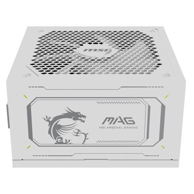 MSI MAG 1000GL PCIE5 WHITE 1000W 80+ GOLD POWER