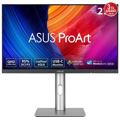 27 ASUS PROART PA278CFRV 5MS 100HZ 2K PIVOT IPS