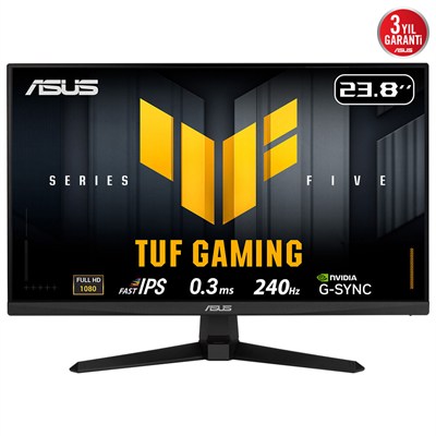 23.8 ASUS TUF GAMING VG249QM5A 0.3MS 240HZ GAMING AI ELMB FHD FAST IPS 