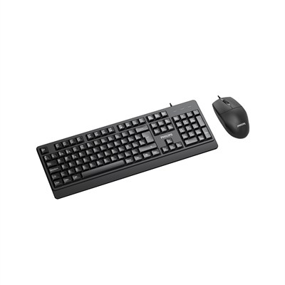 PHILIPS KABLOLU KLAVYE&MOUSE SET SPT6247B SİYAH