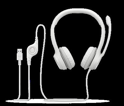 LOGITECH H390 MIKROFONLU BEYAZ KULAKLIK 981-001286