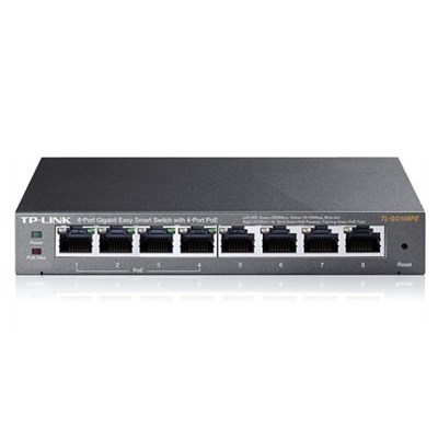 TP-LINK TL-SG108PE 8PORT 10/100/1000 YÖNETİLEBİLİR POE SWITCH