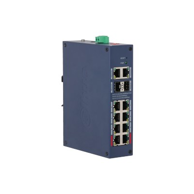 DAHUA CHS4212-8GT-110 12 PORT 2XSFP GİGABİT YÖNETİLEBİLİR 110W POE SWİTCH