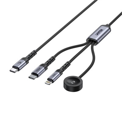 UNITEK USB-C 3 U 1 ARADA 100 W HIZLI SARJ KABLOSU 1.2M (C14180AGY01-1.2M)