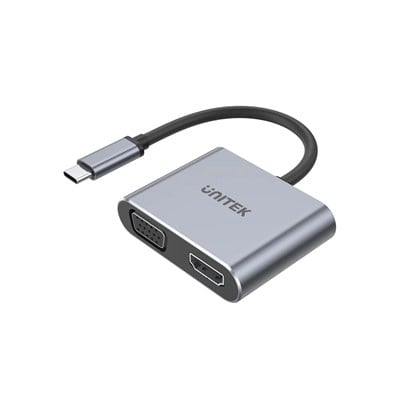 UNITEK  MST MONİTÖR 4 PORT USB-C HUB (D1049A)