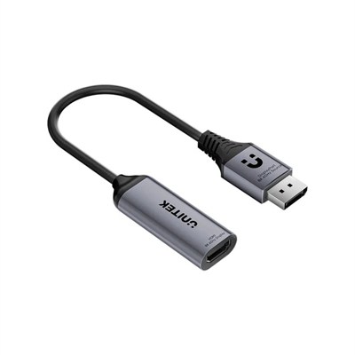 UNITEK 8K 60HZ DISPLAYPORT TO HDMI ADAPTOR (V1617AGY01)