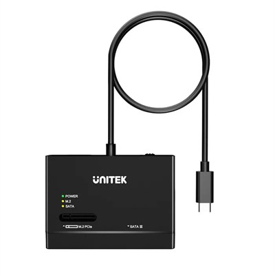 UNITEK USB-C TO M.2 NVME+SATA III DÖNÜŞTÜRÜCÜ (S1232A01-EU)