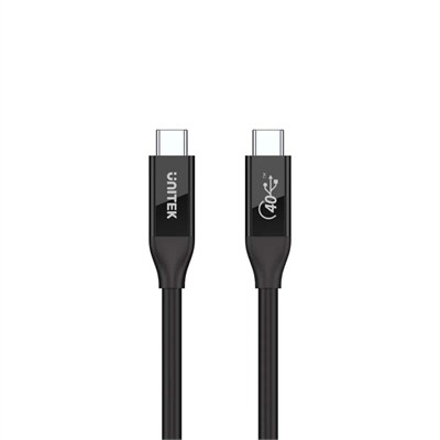 UNITEK USB4 THUNDERBOLT KABLO 0.8MT(C14100BK-0.8M)