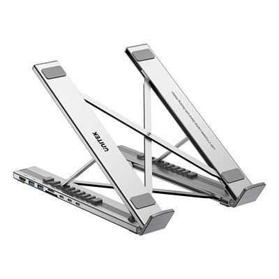 UNITEK KATLANABİLİR NOTEBOOK STANDI VE DOCKING STATION (D1137AGY01)