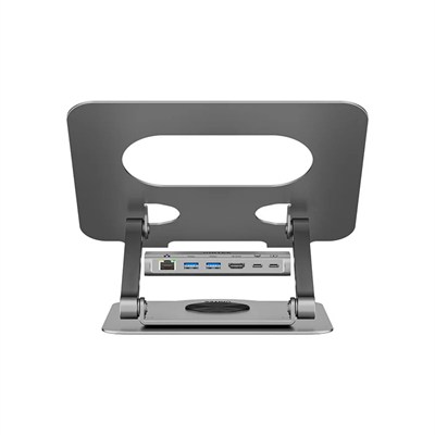 UNITEK 360° METAL 15.6” NOTEBOOK STAND (D1109CGY01)