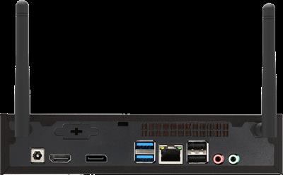 PRITTEC Q7-TH610L BAREBONE FreeDos MINI PC/ (SSD-RAM-CPU YOK)
