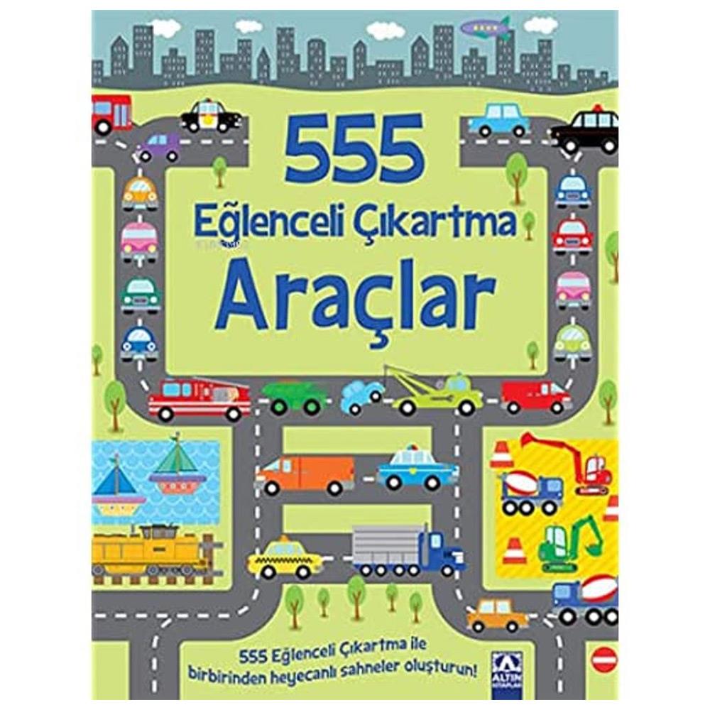 555 EĞLENCELİ ÇIKARTMA - ARAÇLAR