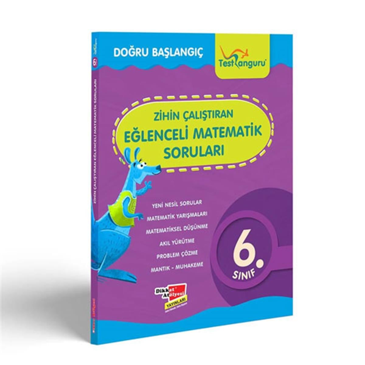 6.Sınıf Zihin Çalıştıran Eğlenceli Kanguru Matematik Soruları