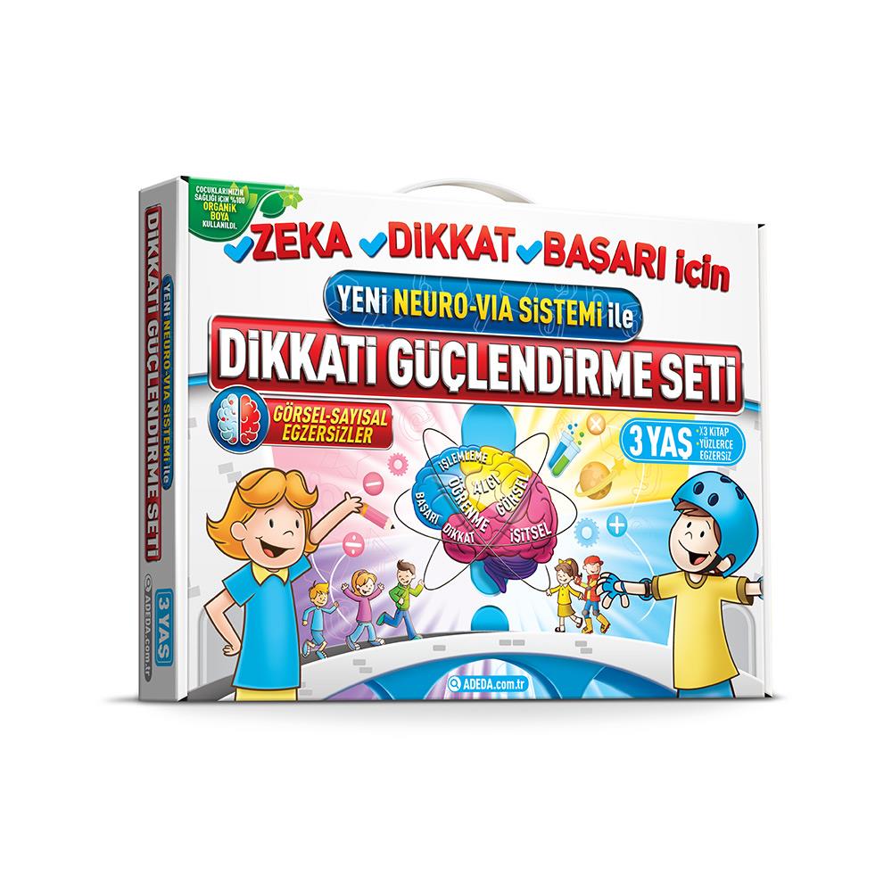 DİKKATİ GÜÇLENDİRME SETİ 3 YAŞ