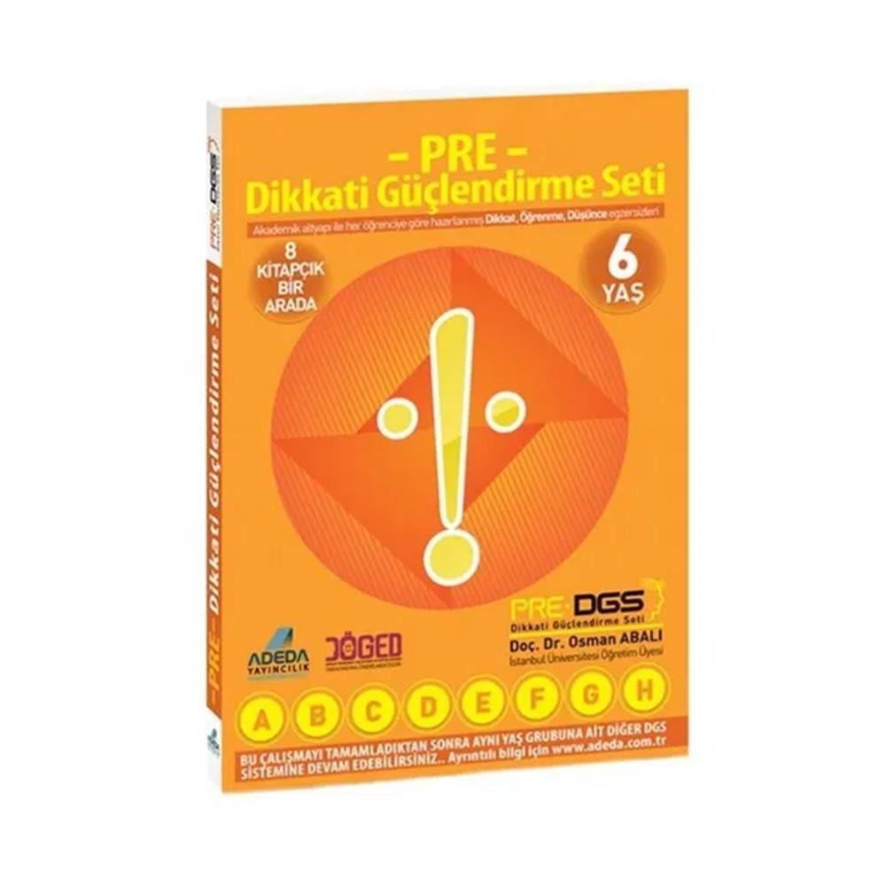 PRE DİKKATİ GÜÇLENDİRME SETİ 6 YAŞ