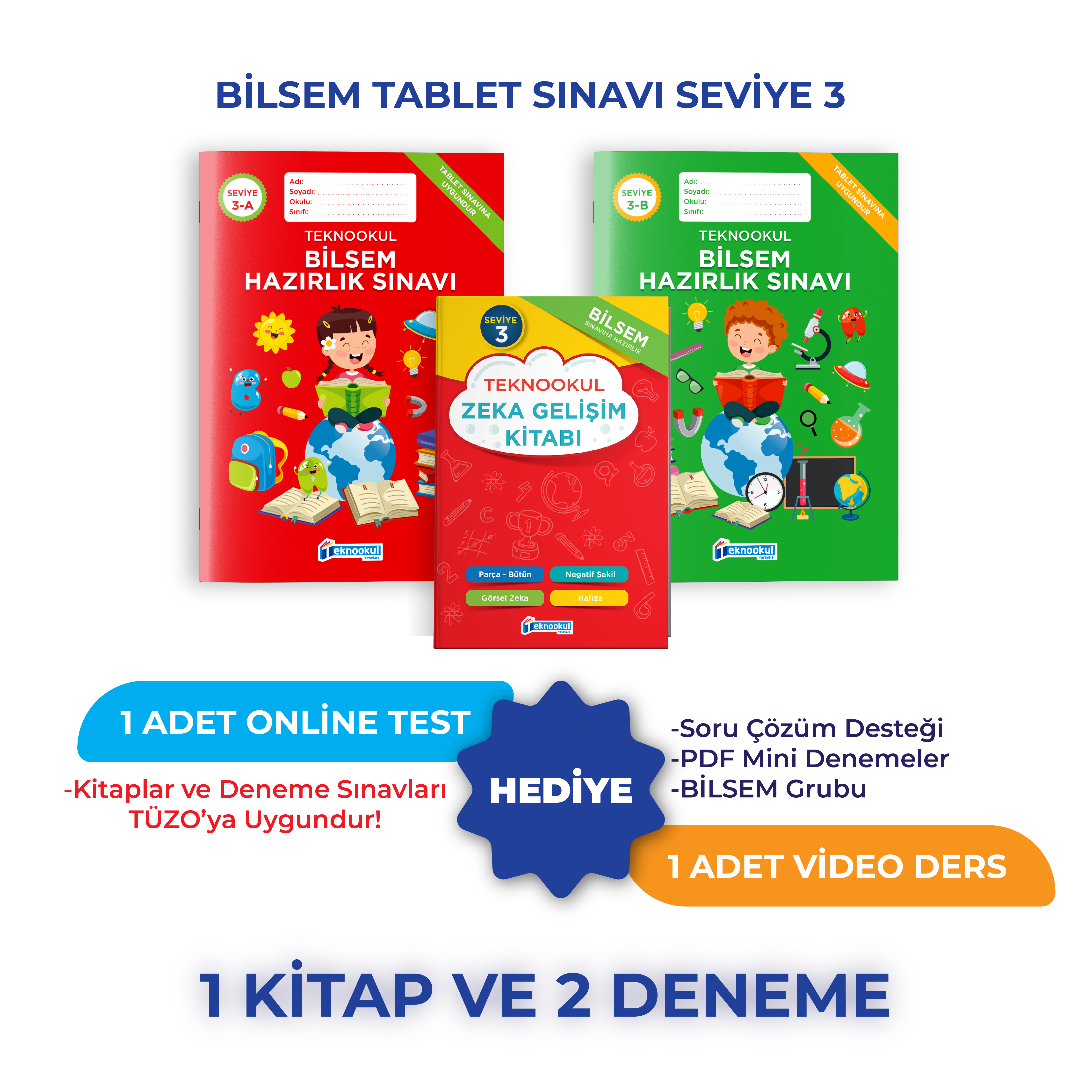 Teknookul Bilsem Hazırlık Seti Seviye 3