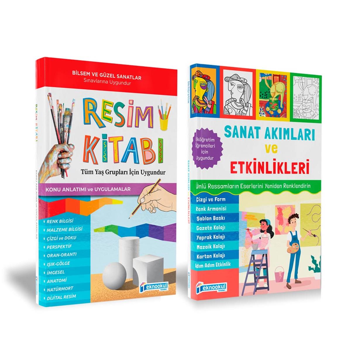Teknookul Bilsem Resim 2'Li Set (Resim Kitabı Ve Sanat Akımları