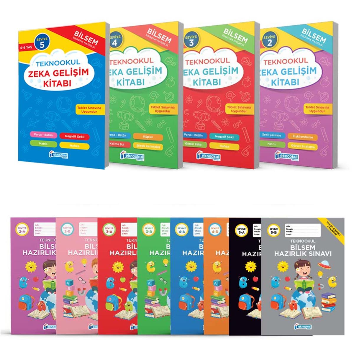 Teknookul Zeka Gelişimi Seviye 2, Seviye 3, Seviye 4, Seviye 5