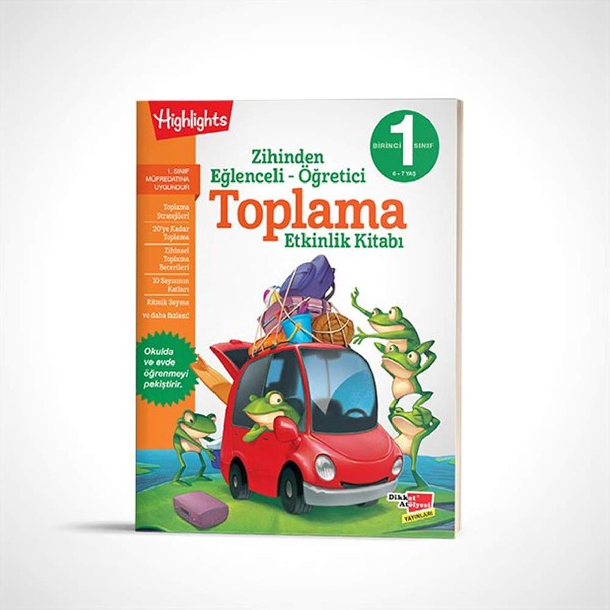  1. Sınıf Zihinden Eğlenceli-Öğretici Toplama Etkinlik Kitabı