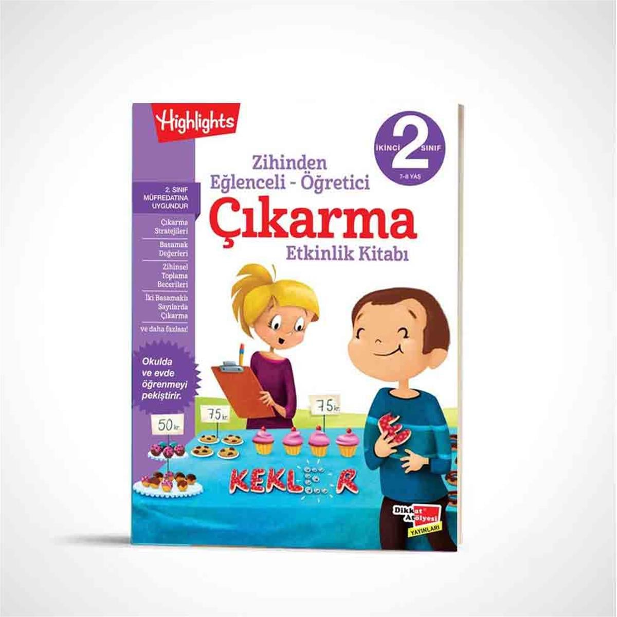 2. Sınıf Zihinden Eğlenceli-Öğretici Çıkarma Etkinlik Kitabı