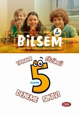 3. Sınıf Bilsem Data Tamamı Çözümlü 5 Fasiküllü Deneme Sınavı