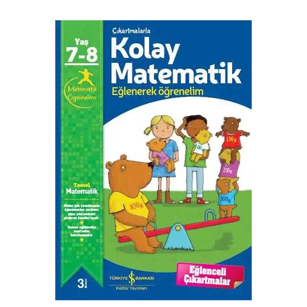 Çıkartmalarla Kolay Matematik 7–8 Yaş