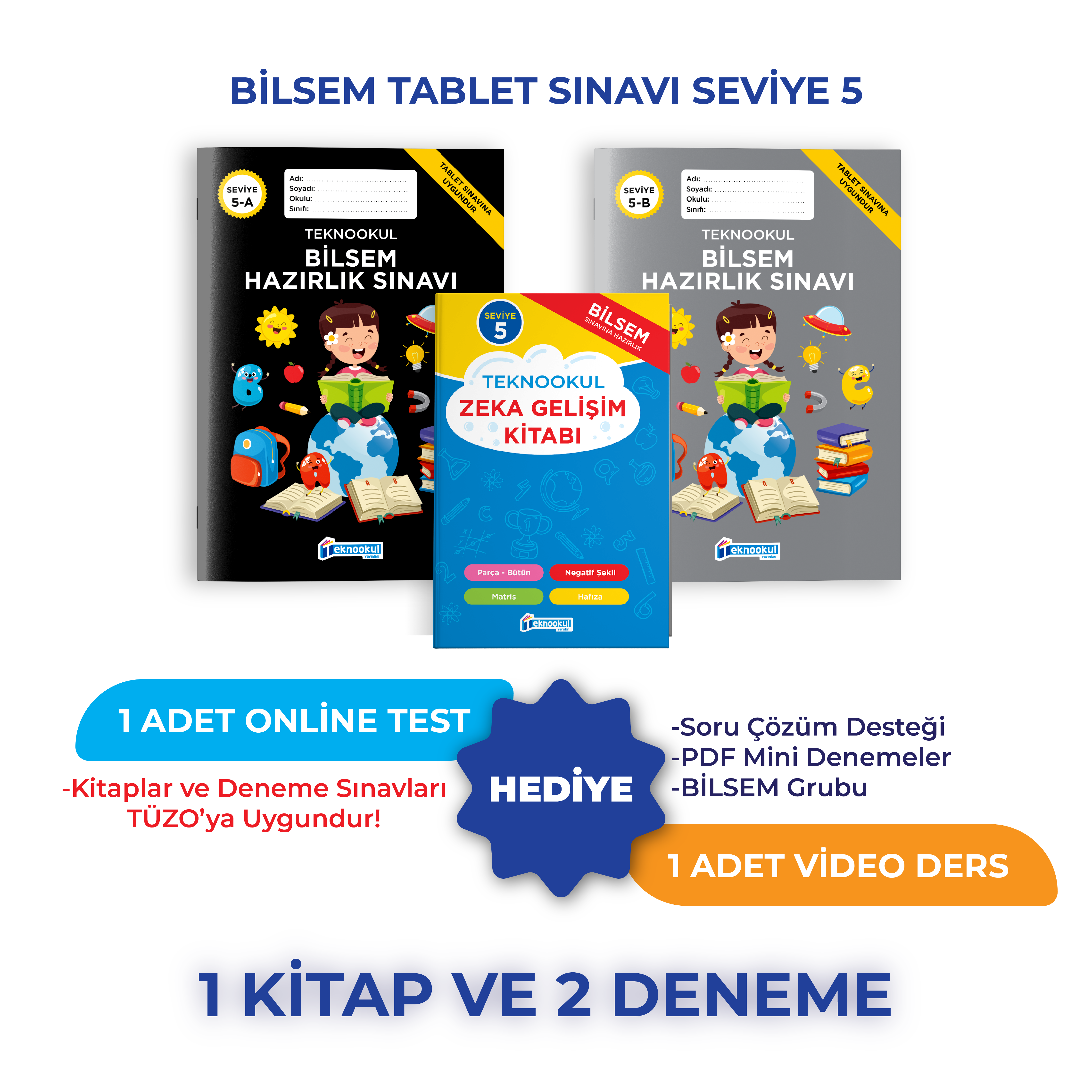 Teknookul Bilsem Hazırlık Seti Seviye  5
