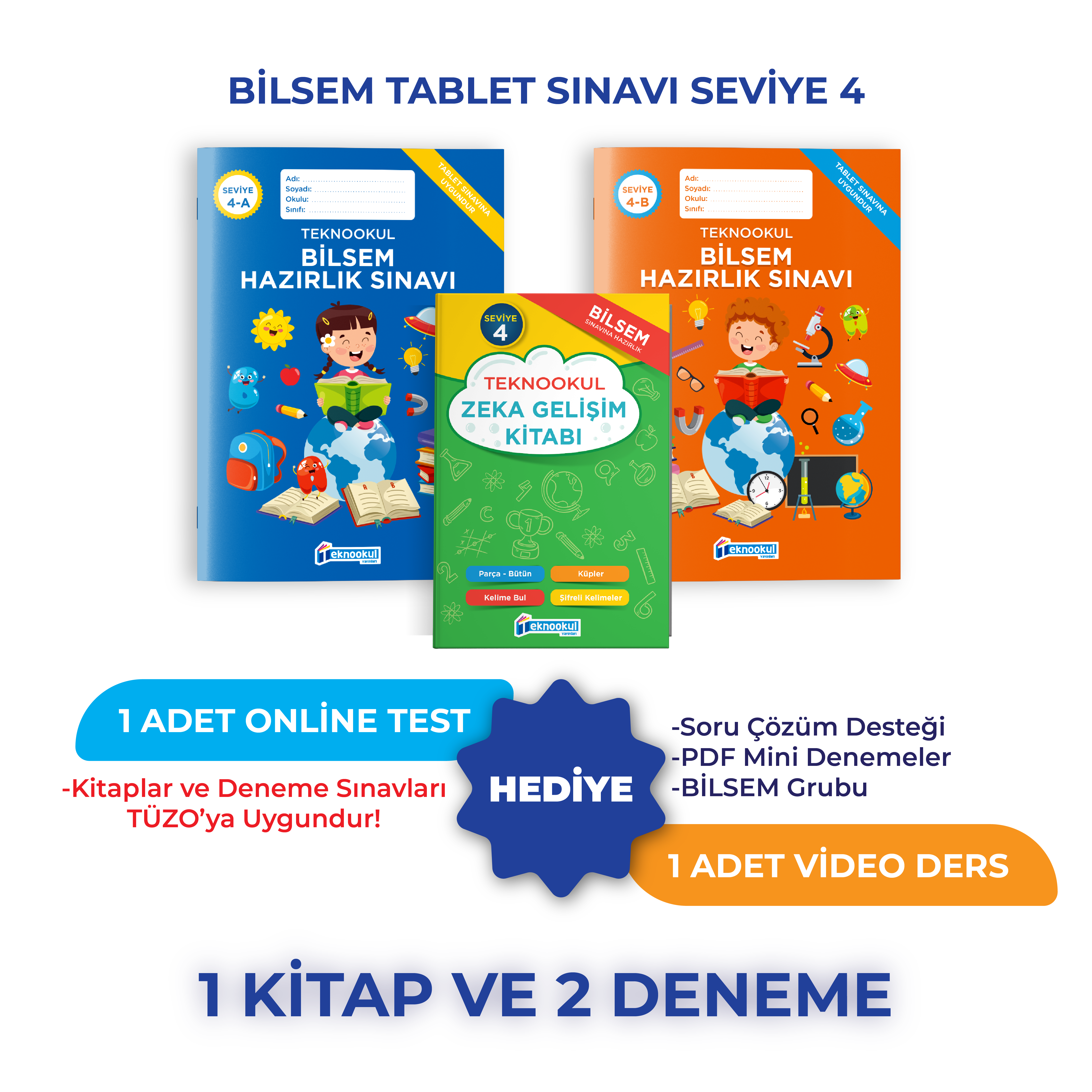 Teknookul Bilsem Hazırlık Seti Seviye 4