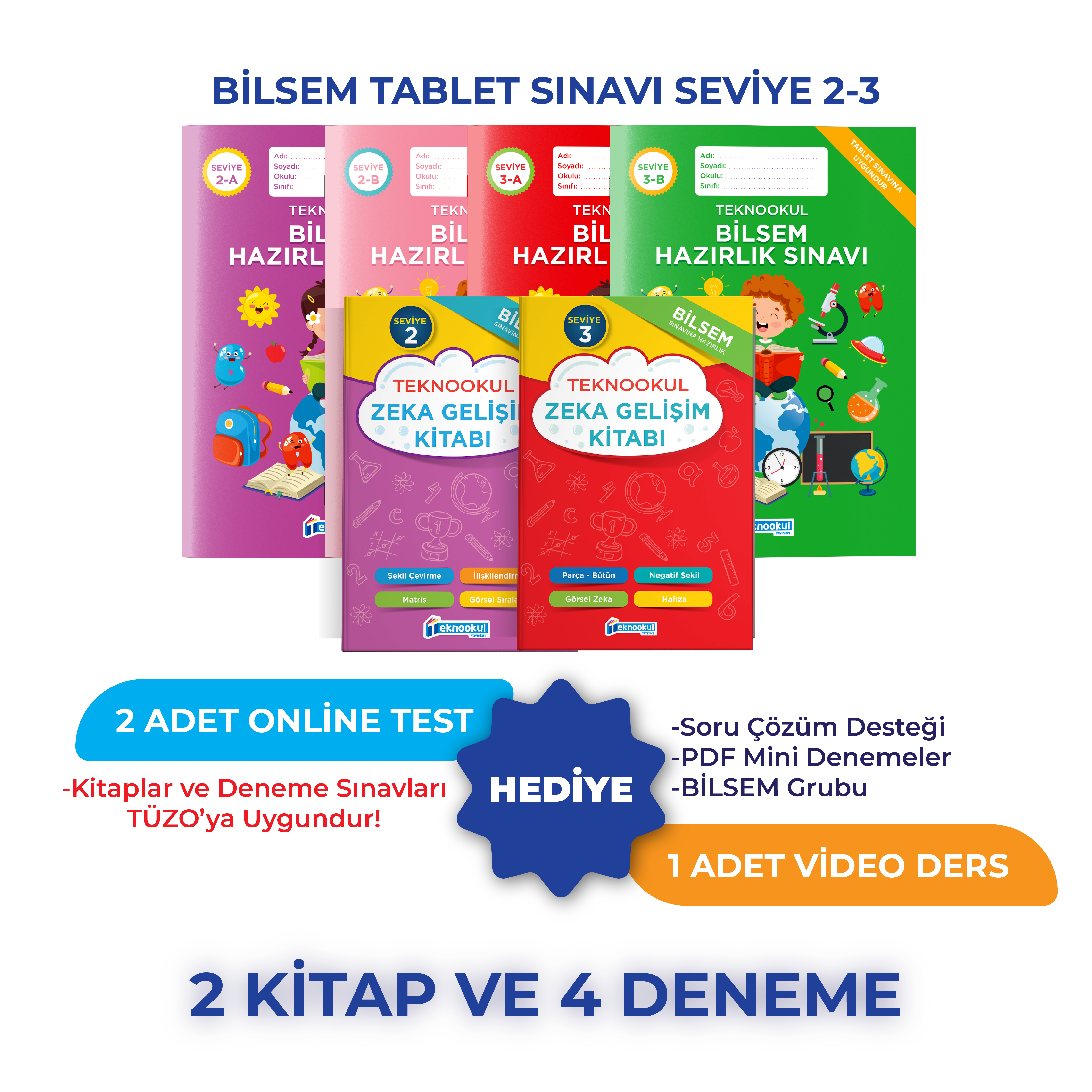 Teknookul Bilsem Hazırlık Seviye 2 Ve Seviye 3 Seti