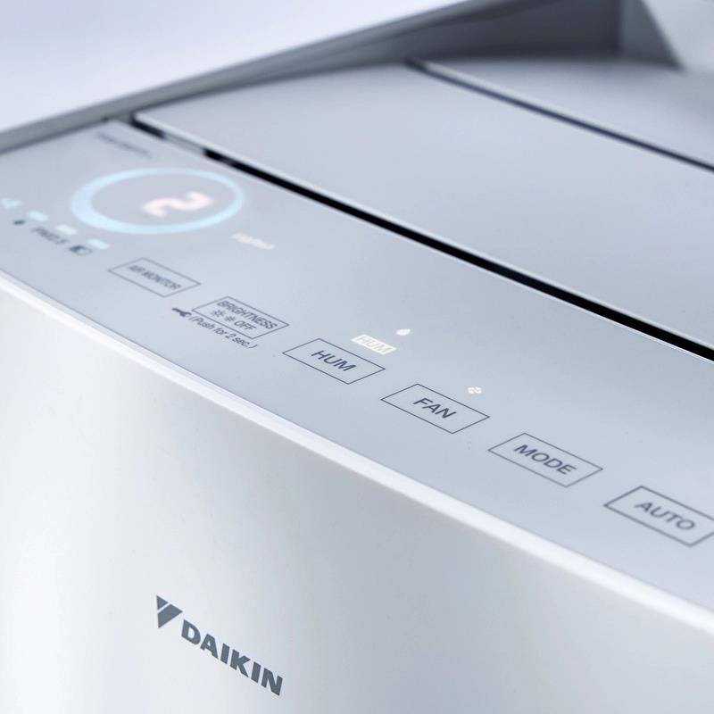 Daikin Prue Air Nemlendiricili Hava Temizleme Cihazı; RENK BEYAZ; MCK70ZW; (MAX.96m2 Alan Için Uygun)