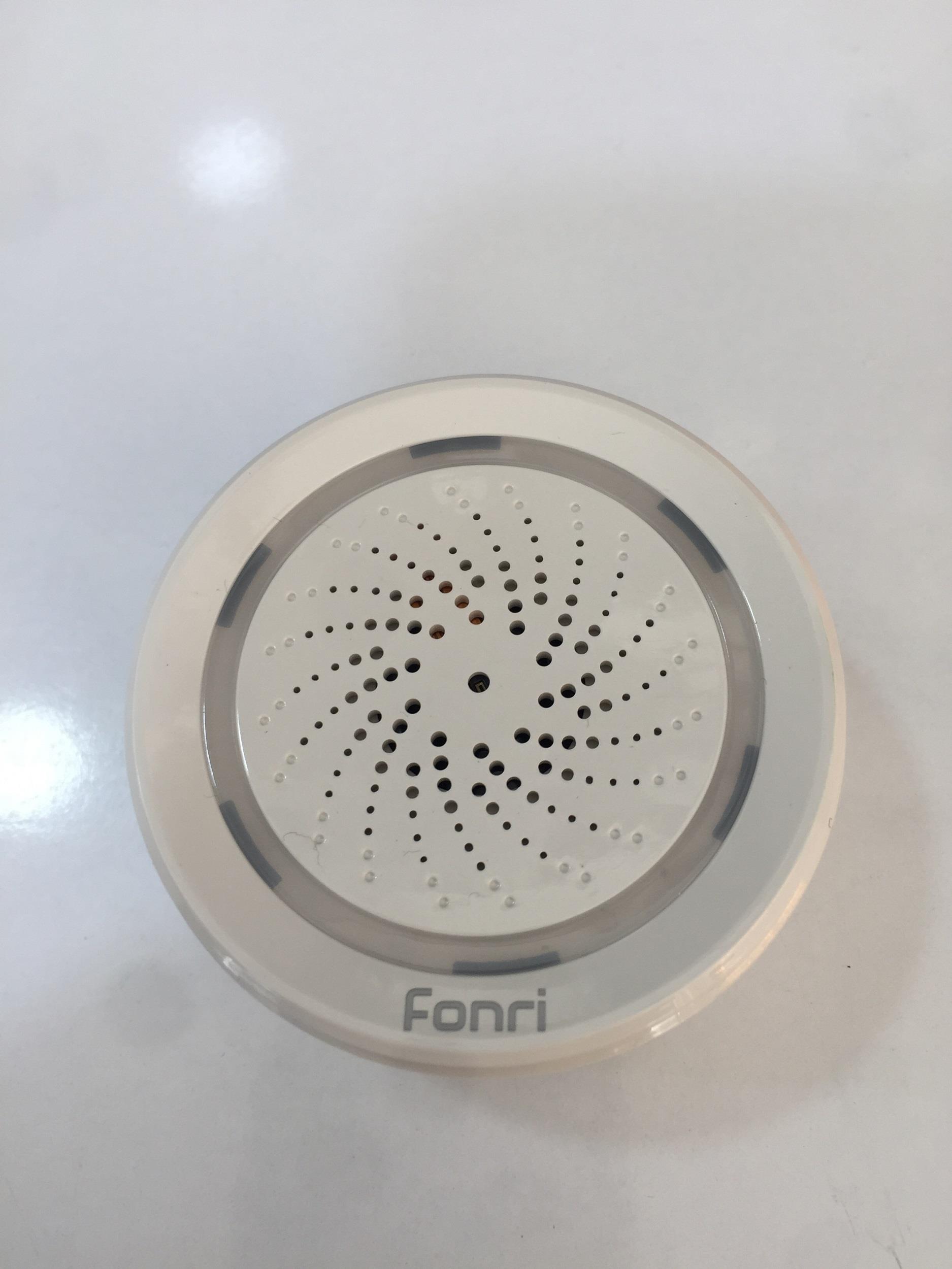 Fonri Wi-Fi Akıllı Iç Ortam Siren / Isı Nem Ölçer, Wifi, Google Asistan Ve Tuya Destekli, Uzaktan Kontrol