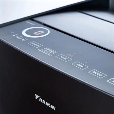 Daikin Prue Air Nemlendiricili Hava Temizleme Cihazı; RENK SİYAH; MCK70ZH; (MAX.96m2 Alan Için Uygun)