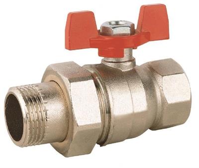 DOĞALGAZ DÜZ RAKORLU VANA TS EN 331- 1/2