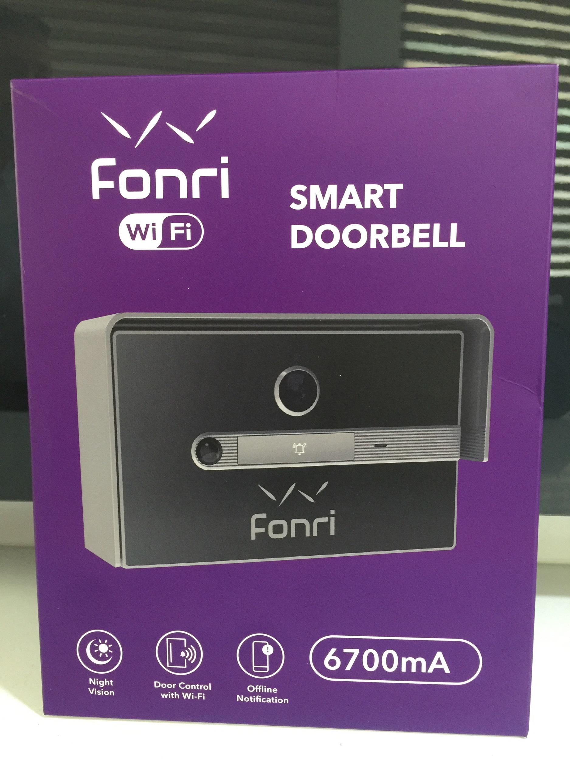 Fonri Wi-Fi Akıllı Kapı Zili