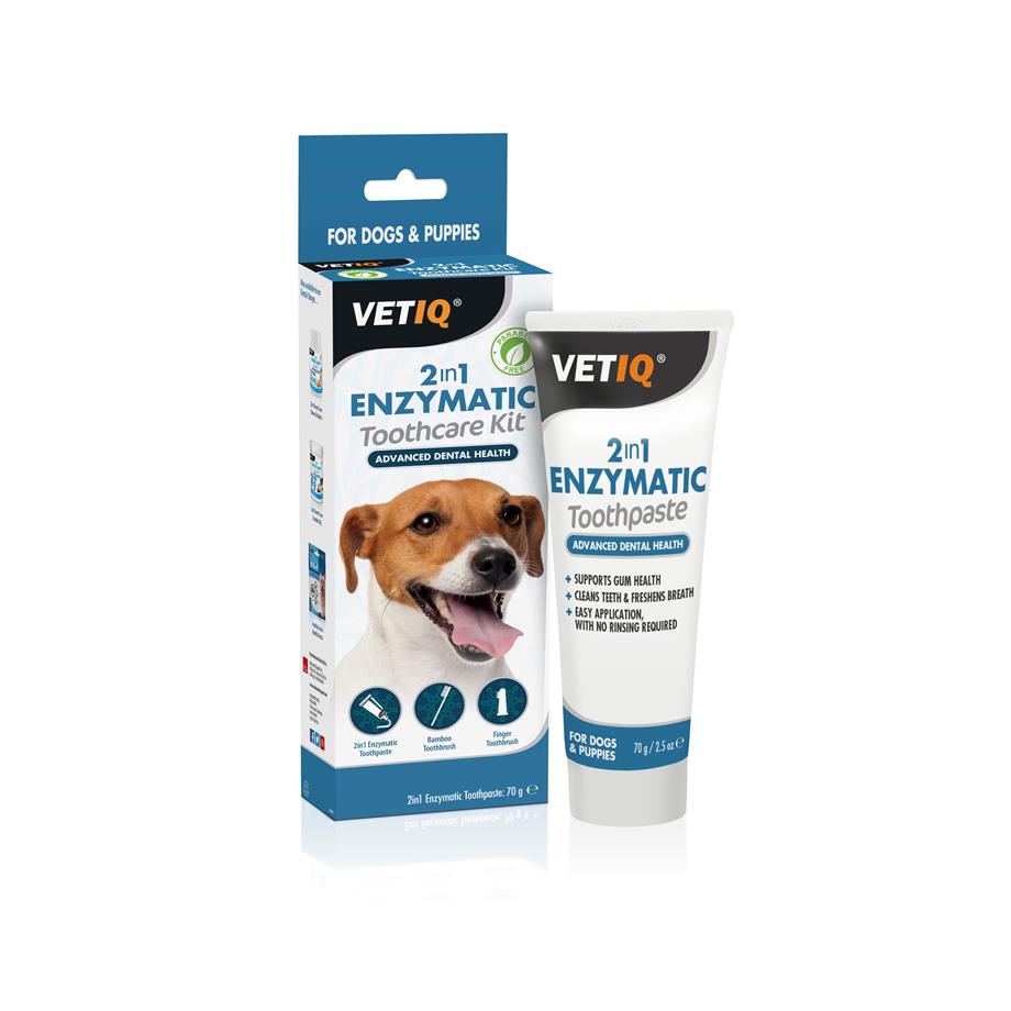 2in 1 Denti-Care Enzymatic Toothcare Kit 70 gr Enzimatik Dental Bakım
