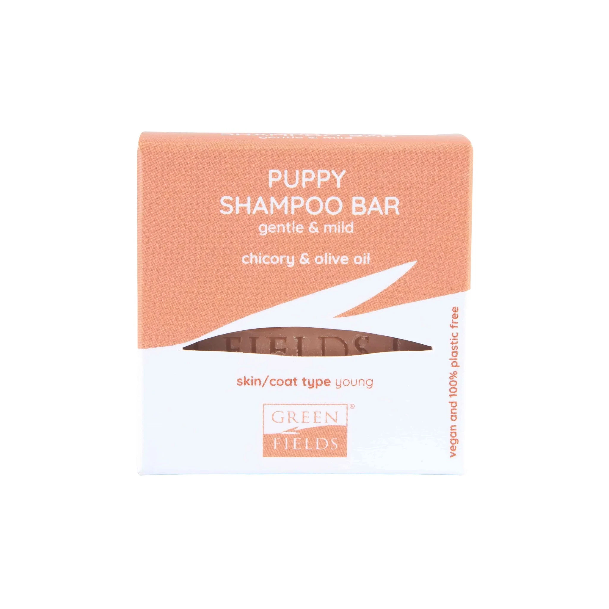 Greenfields Puppy Shampoo Bar - Yavru Köpekler İçin Hindiba ve Zeytinyağ İçeren Sabun 70gr