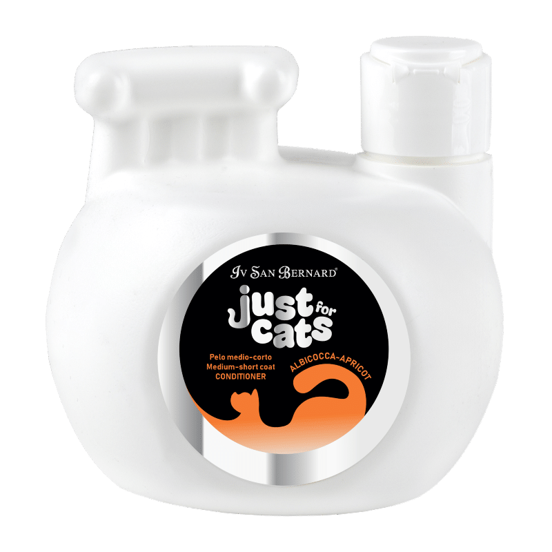 Just For Cats Apricot Conditioner Short&Medium Coat - Kısa&Orta Tüylü Kediler İçin Kayısılı Bakım Kremi