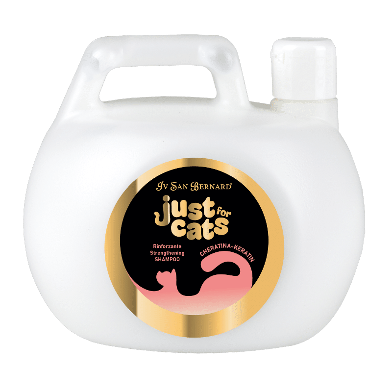 Just For Cats Keratin Strengthening Shampoo - Kedilere Özel Keratinli Güçlendirici Şampuan 