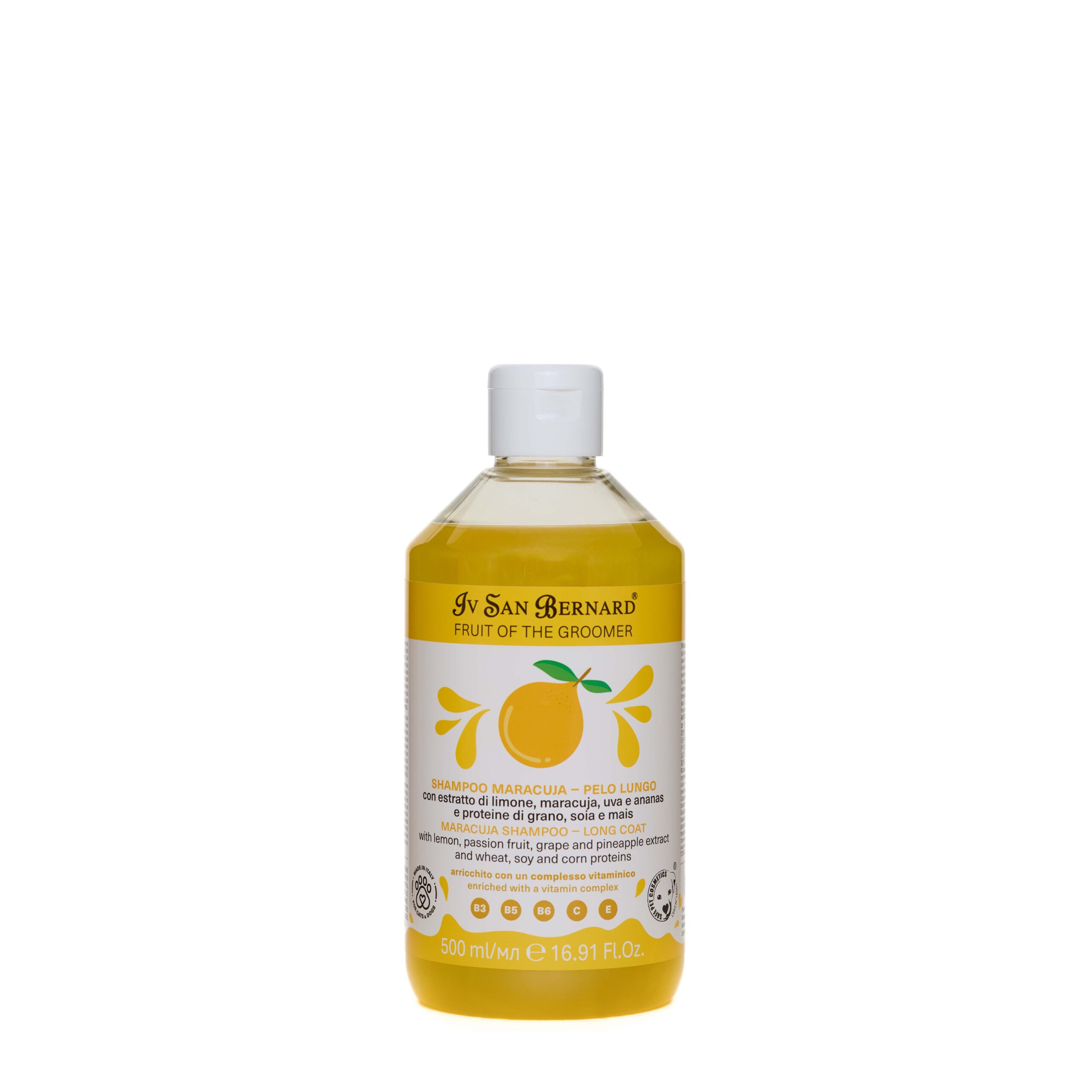Maracuja Shampoo Long Coat - Uzun Tüylü Kedi Ve Köpekler İçin Çarkıfelek Meyveli Şampuan  