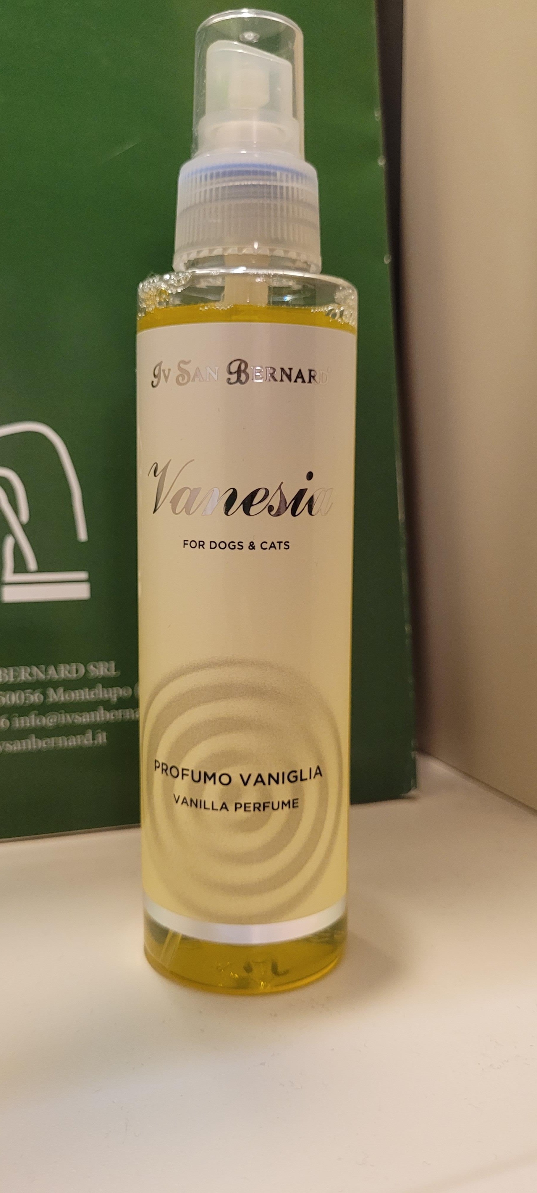 Vanesia Vanilla Perfume - Kedi ve Köpekler İçin Vanilyalı Parfüm 150 ml 