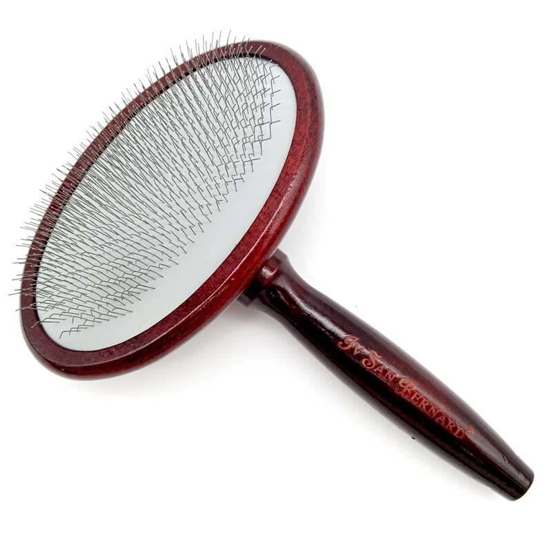 Wooden Rounded Slicker Brush - Kedi-Köpek Bakım Fırçası Oval