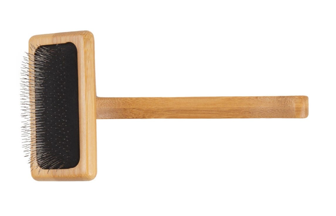Bamboo Slicker Brush Medium - Kedi-Köpek Bakım Fırçası 