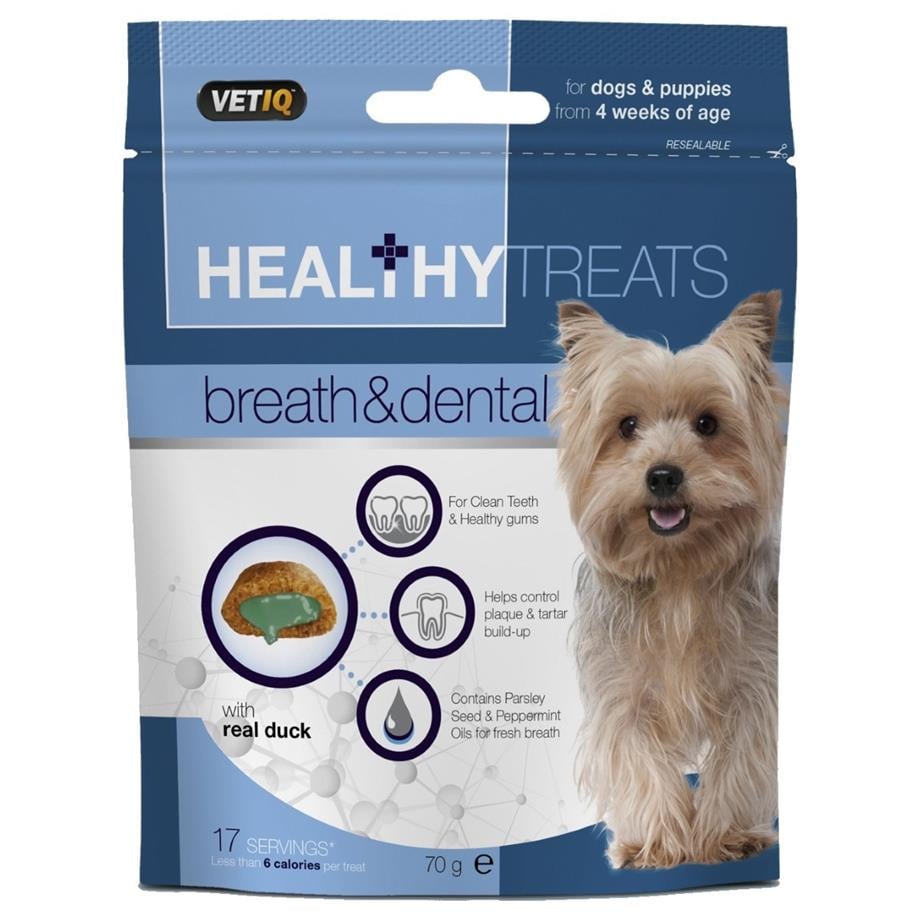 Healthy Treats Breath&Dental Real Duck - Gerçek Ördek Etli Dental Köpek Ödülü 70gr